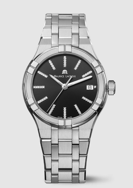 Maurice Lacroix AIKON QUARTZ DATE 35MM AI1106-SS002-350-1 Replica Watch Maurice Lacroix AIKON QUARTZ DATE 35MM AI1106-SS002-350-1 Replica Watch